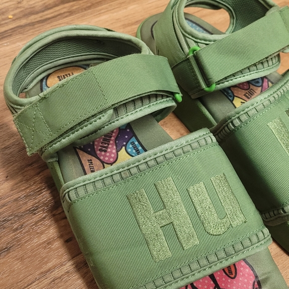 Adidas Pharrell x Adilette 2.0 Sandal Hu Human Sz 7 - Picture 4 of 8